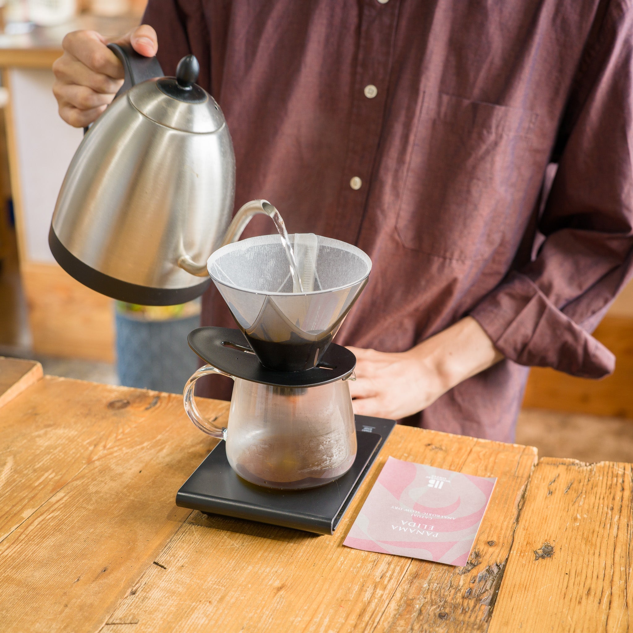 HARIO V60 MUGEN - PANAMA ELIDA CATUAI ANAEROBIC SLOW DRY