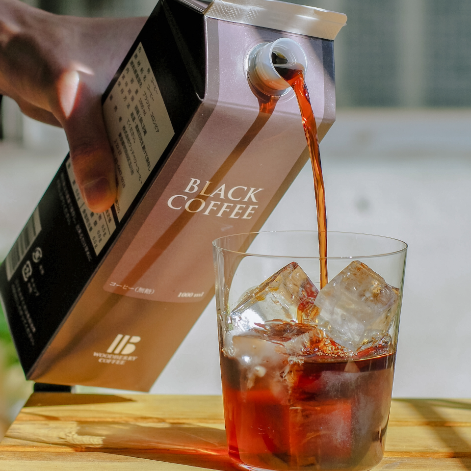 リキッドコーヒー(無糖) ギフトボックス 1000ml × 3本