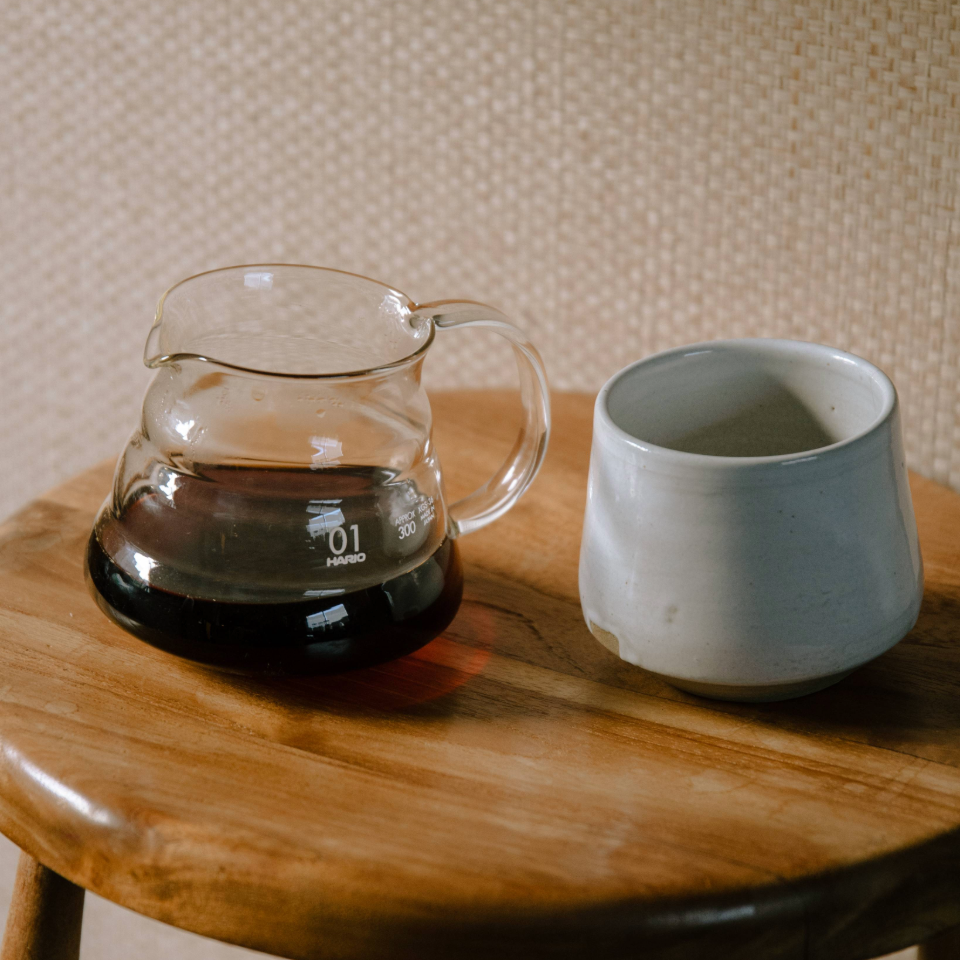 HARIO ハリオ V60 グラスサーバー 600 ml(2-5杯用)