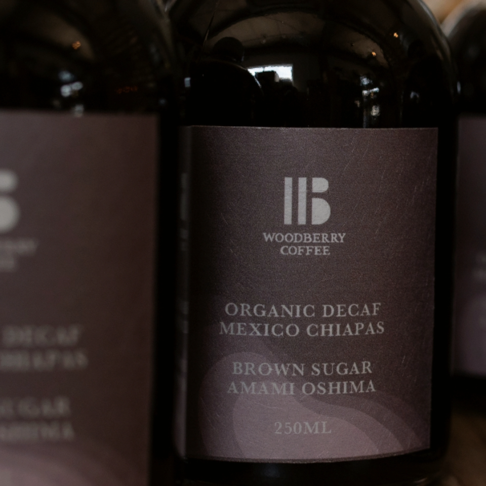 コーヒーシロップ 「メキシコ チアパス デカフェ」 (加糖) 250ml