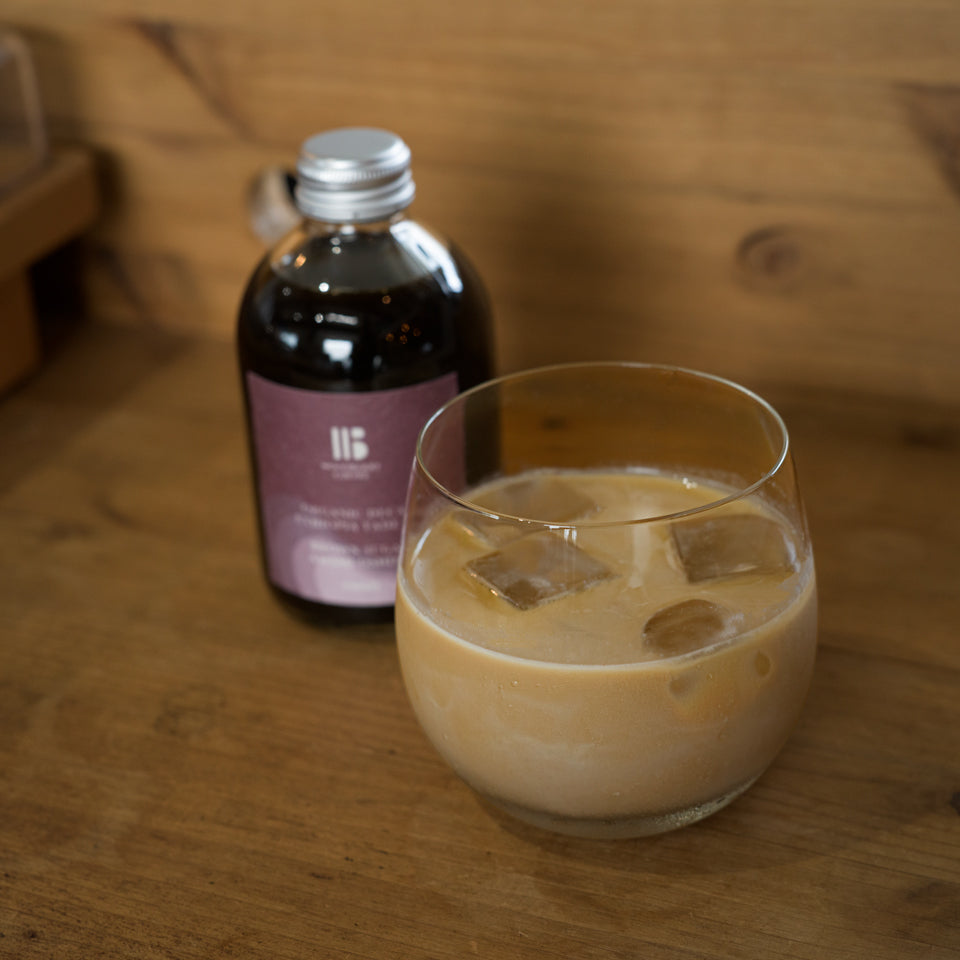 コーヒーシロップ 「エチオピア タデ農園 デカフェ」 ギフトボックス (加糖) 250ml × 2本入り