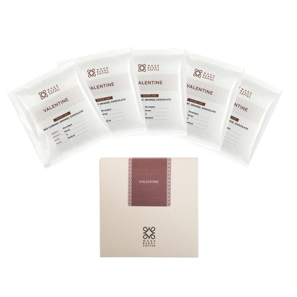 コーヒーバッグアソート「バレンタインブレンド」(5個入り)
