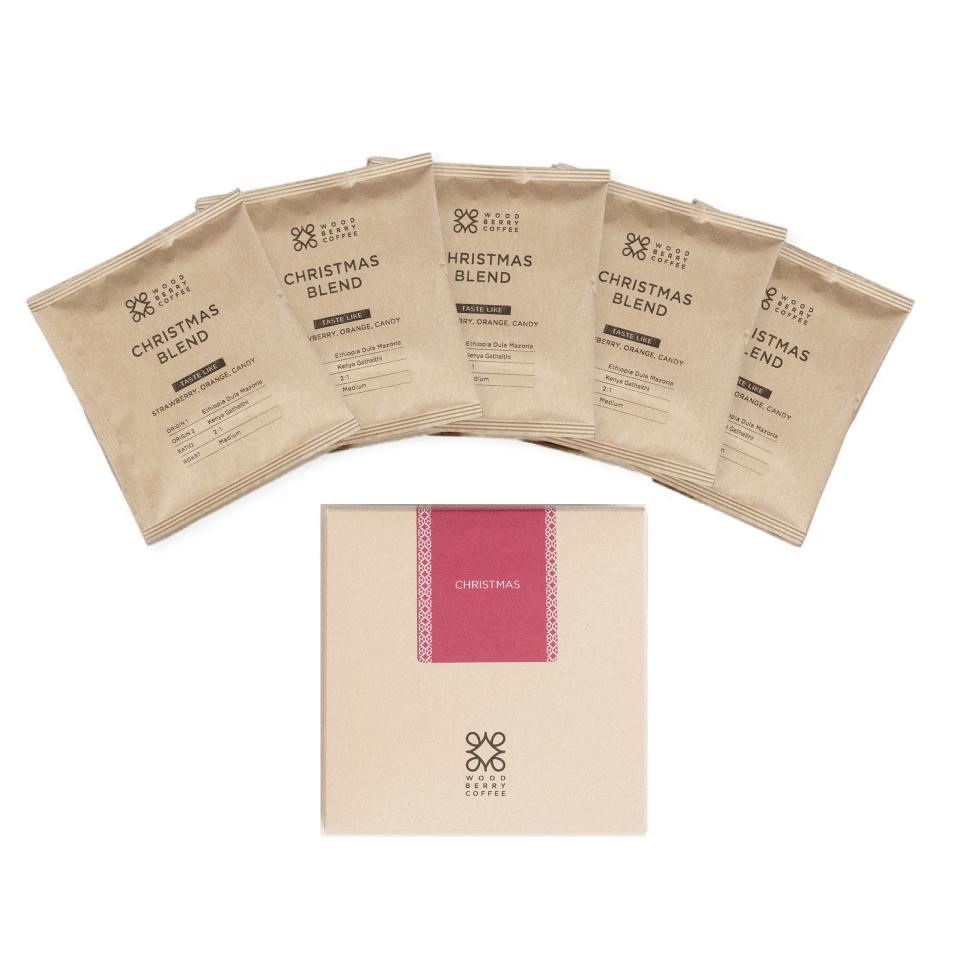 コーヒーバッグアソート「クリスマスブレンド」(5個入り)
