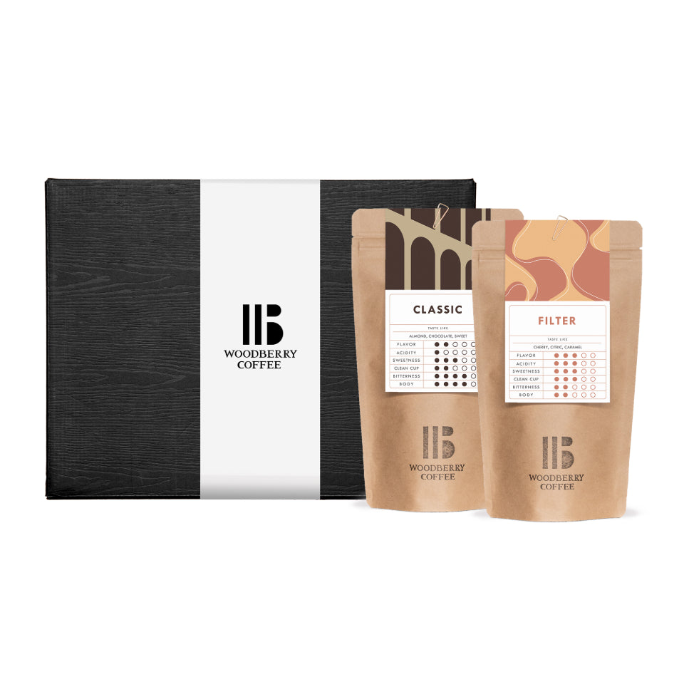 コーヒー豆 ギフトボックス （ブレンド150 g × 2種類）