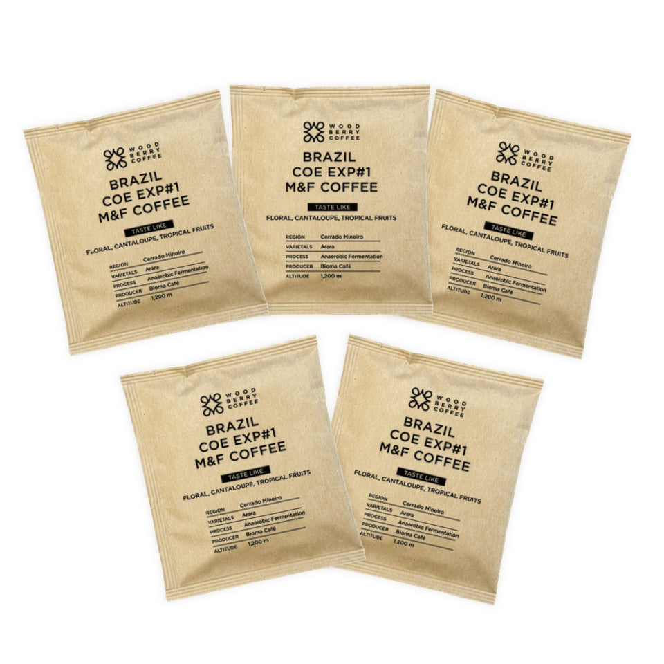 コーヒーバッグ「ブラジル M&F COFFEE アララ アナエロビック ナチュラル」
